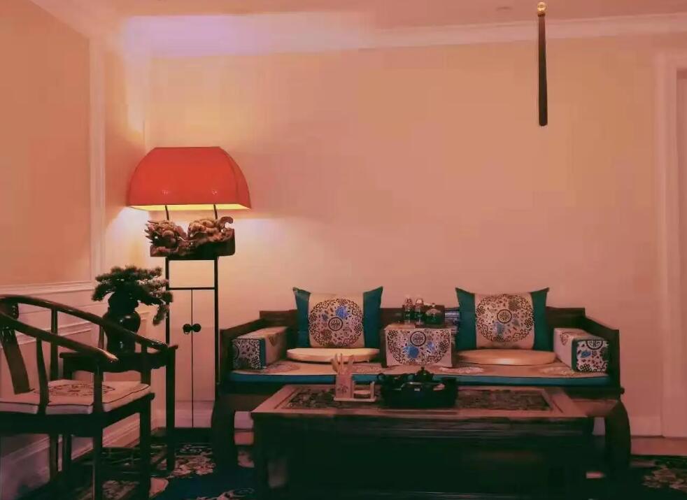 广州海珠会所茶馆环境一角